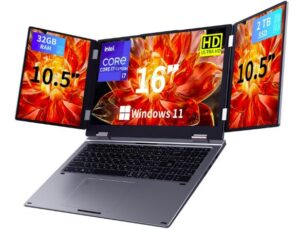 3画面ノートパソコン