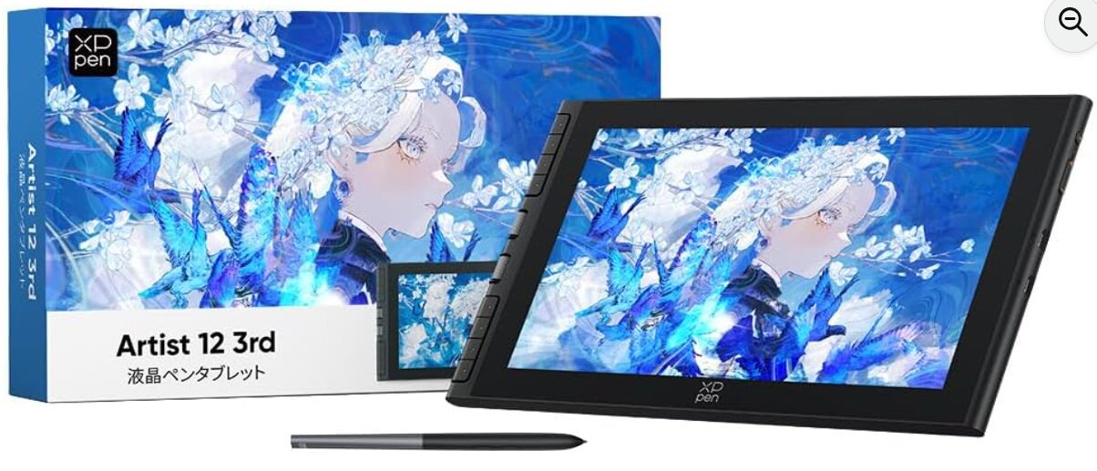 XPPen Artist 12 3rd 徹底レビュー｜X4チップ搭載ペンで描き心地が劇的 