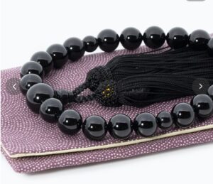 ブラックオニキス シンプル念珠