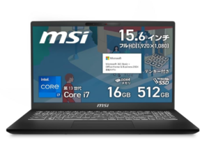 MSI ノートパソコン
