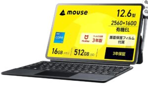 2 in 1 タブレット ノートパソコン mouse M2