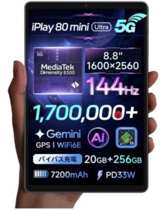 ALLDOCUBE iPlay 80 mini Ultra 8.8インチ タブレット