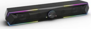Kstime【最新Bluetooth5.4 & USBダイレクト】PCスピーカー