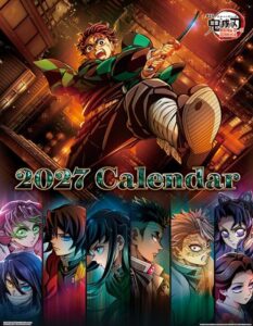 エンスカイ 劇場版「鬼滅の刃」無限城編 第一章 猗窩座再来 2027年カレンダー